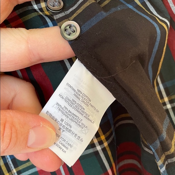 J Crew Perfect tartan shirt - Picture 3 of 3
